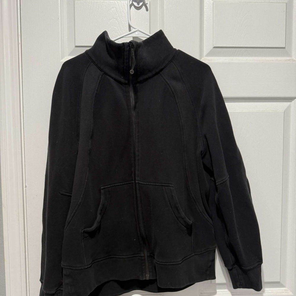 Lululemon Black Scuba Full Zip